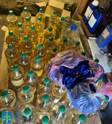 На Одещині викрили підпільний цех з виробництва фальсифікованого алкоголю – вилучено продукції на ₴1,7 млн.