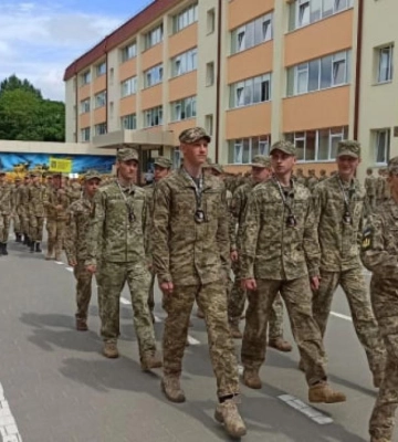 Команда військового ліцею на Рівненщині здобула призове місце на всеукраїнських змаганнях
