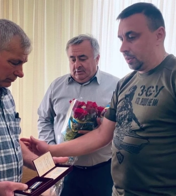 Військового з Херсонщини Юрія Дмитрієнка посмертно нагороджено орденом “За мужність”