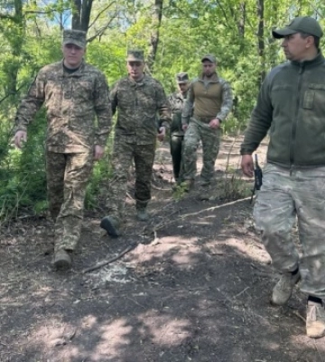 Командувач Нацгвардії перевірив фортифікації на Сумщині