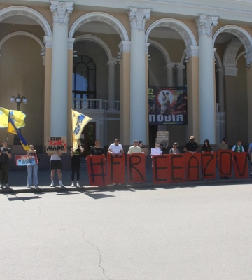 &quot;Третя весна в Полоні&quot;: у Полтаві організували акцію на підтримку військовополонених та зниклих безвісти