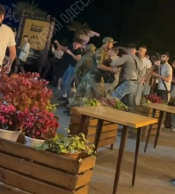 В Одесі сталась масова бійка (ВІДЕО)