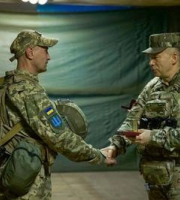 Захисника з Кременчука відзначили медаллюМіністерства оборони України
