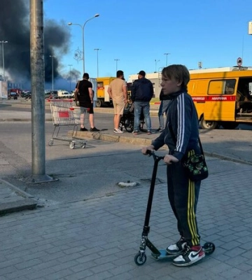 У момент удару в гіпермаркеті Харкова могли перебувати понад 200 людей (ВІДЕО)