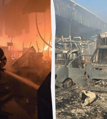 Не тільки по &quot;Епіцентру&quot;: ворог вдарив по Центральному парку Харкова