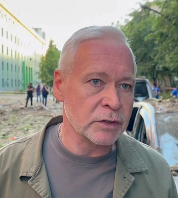 Терехов на месте четвертого прилета по Харькову рассказал, куда ударила С-300
