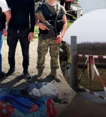 Хотів переплисти кордон на дитячому матраці: у ДПСУ показали "спайдермена" з Одеси