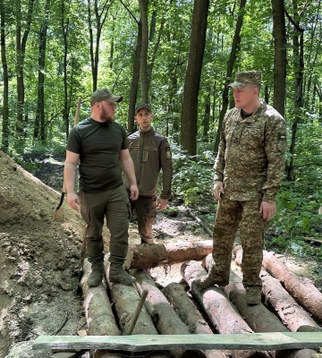 Командувач Нацгвардії перевірив фортифікації на Сумщині