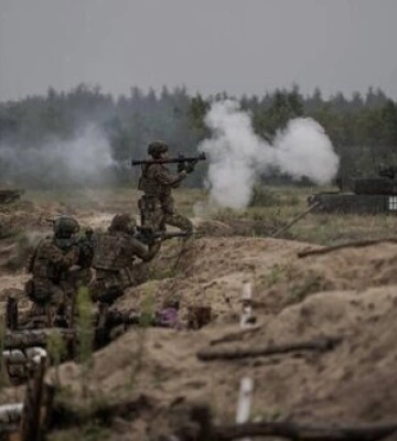 В районах Лук’янців та Вовчанська на Харківщині тривають бої, окупанти намагаються здобути тактичну перевагу, - Нацгвардія