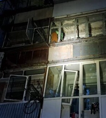 Ночью враг обстрелял Никополь из артиллерии, утром ударил по Марганецкой громаде. ФОТОрепортаж