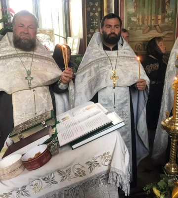На Волині поховали священника (Фото)