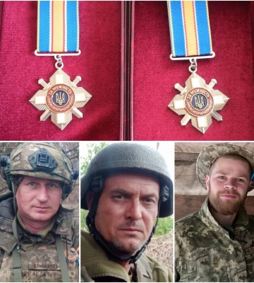 Трьом родинам із Канівщини передали нагороди полеглих бійців