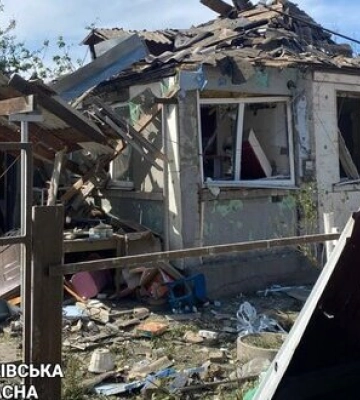 Через ворожі обстріли Харківщини одна людина загинула, четверо поранені