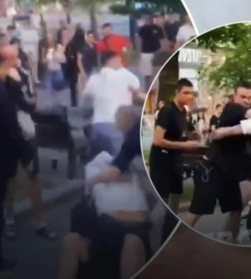 В День Киева на Крещатике вспыхнула массовая драка