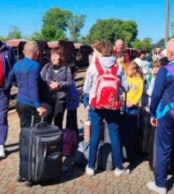 Волинь прийняла першу групу дітей із прийомних родин Харківщини