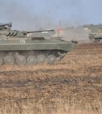 На 12,7 га земли военного городка на Одесчине растет пшеница
