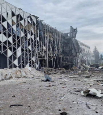 Окупанти зруйнували ракетами Х-59 аеропорт у Запоріжжі