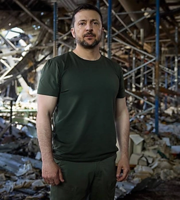 Зеленський записав звернення до Байдена та Цзіньпіна із знищеної рф друкарні у Харкові: «Будь ласка, проявіть ваше лідерство в&amp;hellip;