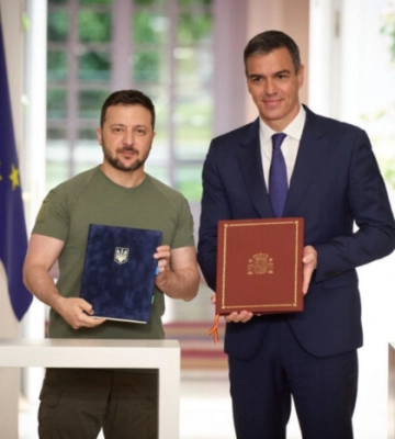 Україна та Іспанія підписали двосторонню безпекову угоду: цього року Київ отримає 1 млрд євро військової допомоги