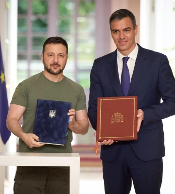 Україна та Іспанія підписали двосторонню безпекову угоду: цього року Київ отримає 1 млрд євро військової допомоги