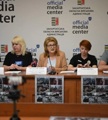 На Закарпатті відбувся брифінг з приводу інформаційної кампанії проти торгівлі людьми та їх експлуатації