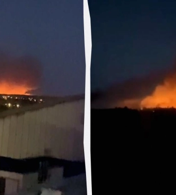 Взрывы в Луганске: в оккупированном городе — крупный пожар