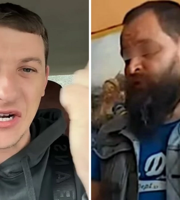 Слабоумие и отвага: в Мелитополе блогер-колобок принялся "раскачивать лодку" с ТЦК и пиарить местную секту (видео)