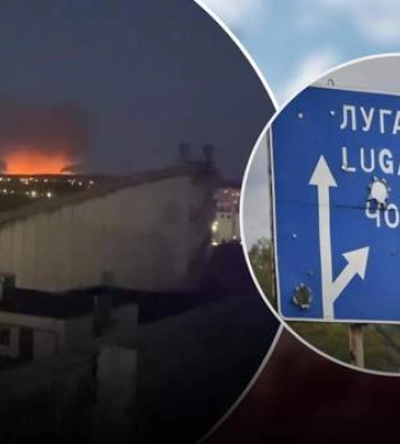 Оккупанты начали упрекать свои СМИ из-за атаки на авиационный завод в Луганске