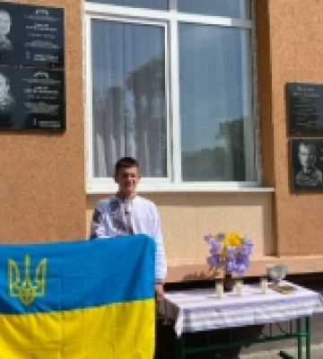 У Дубні на фасаді ліцею відкрили меморіальні дошки двом Героям