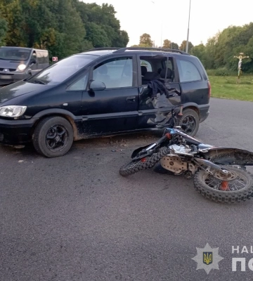 У Луцькому районі внаслідок ДТП травмувалося двоє людей