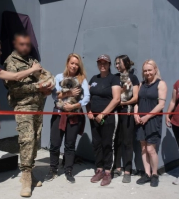 У Дніпрі відкрили шпиталь для тварин, які постраждали через війну