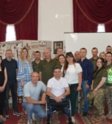 У Дубенському замку презентували книгу про військовослужбовця Миколу Вʼюка