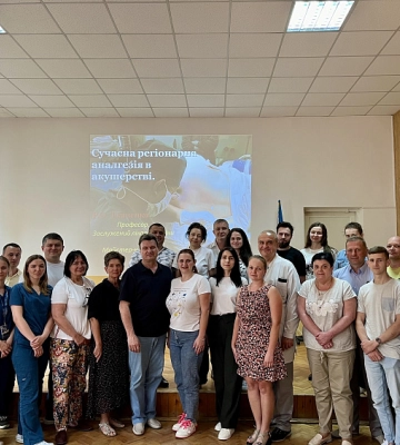 У Закарпатській обласній клінічній лікарні ім. А. Новака провели майстер-клас для анестезіологів з усієї області