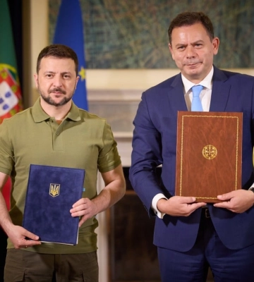 Україна й Португалія уклали двосторонню безпекову угоду