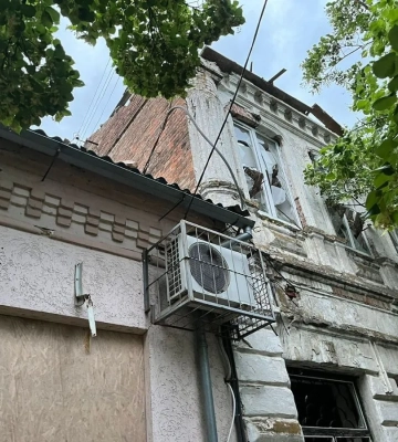 Армія РФ двічі за ніч обстріляла Нікополь