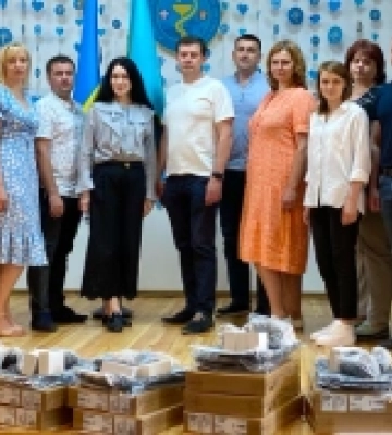Медичні патронажні команди Волині отримали компʼютерне обладнання від Дитячого фонду ООН (ЮНІСЕФ)