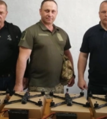Військовим з Шацької громади на Волині передали FPV-дрони