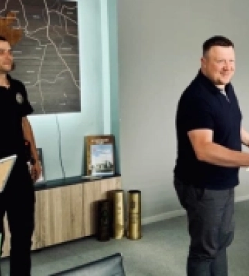 Поліцейських офіцерів Нововолинської громади привітали з професійним святом