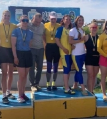 Вдалий старт миколаївських веслувальників на чемпіонаті України з веслування на байдарках і каное серед молоді та юніорів
