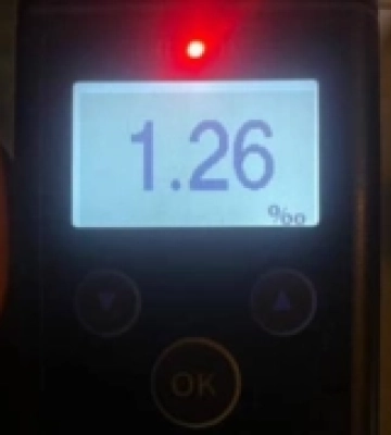 У Луцьку зупинили пʼяного водія, якого позбавили посвідчення за нетверезе водіння