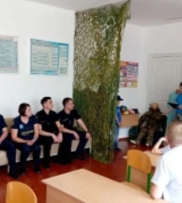 У ліцеї на Острожчині відкрили Клас безпеки