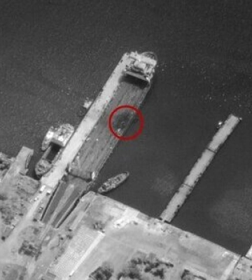 Сили оборони успішно уразили ракетами ATACMS поромну переправу окупантів у Криму, - Генштаб ЗСУ. ФОТО
