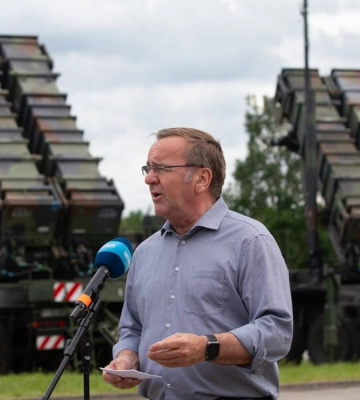 Писториус в Одессе объявил о новом пакете военной помощи Украине от ФРГ на €500 млн