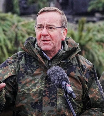 Борис Пісторіус несподівано прибув в Одесу й оголосив про новий пакет військової допомоги на пів мільярда євро