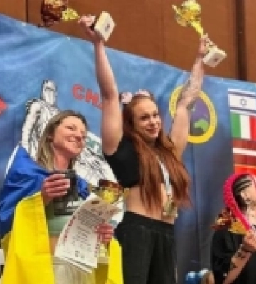 Представниця Львівщини стала призеркою чемпіонату Європи з пауерліфтингу