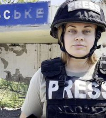 На Донеччині загинула військова кореспондентка українського іномовлення Анастасія Волкова