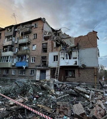 Пять &quot;прилетов&quot;: прокуратура показала последствия ракетного удара по Харькову (видео)
