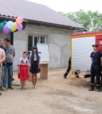 У Галицинівській громаді на Миколаївщині відкрили спортивний будиночок