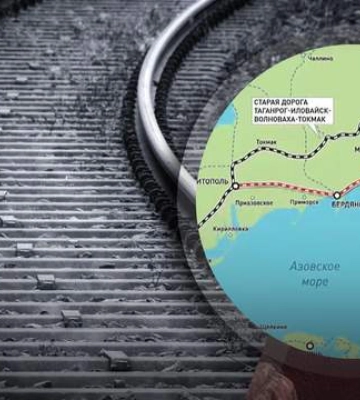 Оккупанты пытаются построить 2 ветки железной дороги в Донецкой области: где они должны проходить