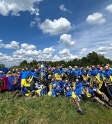 Україна повернула з російського полону 71 бійця та 4 цивільних